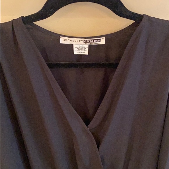 Necessary Objects Black Romper Size Small - Picture 3 of 10